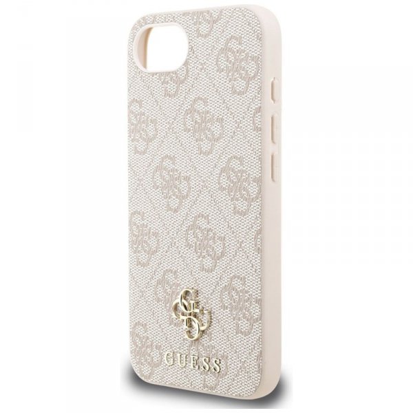 Guess 4G Small 4G and Classic MagSafe - Etui do iPhone 16e (różowy)