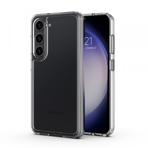 Crong Crystal Shield Cover - Etui Samsung Galaxy S23 (przezroczysty)
