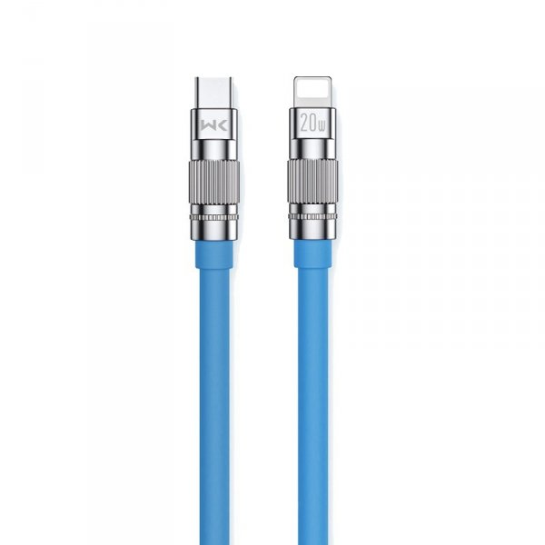 WEKOME WDC-187 Wingle Series - Kabel połączeniowy USB-C do Lightning Fast Charging PD 20W 1.2 m (Niebieski)