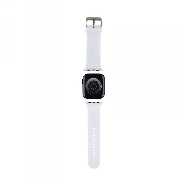 Karl Lagerfeld 3D Rubber Choupette Head NFT - Pasek do Apple Watch 38/40/41 mm (biały)