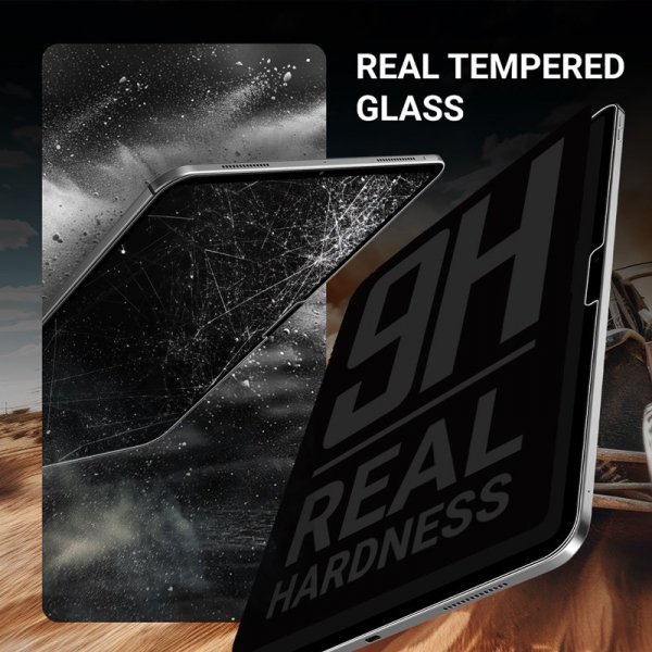 Crong 3D Armour Glass – Szkło hartowane iPad 11&quot; (2025) / iPad 10.9&quot; (2022)