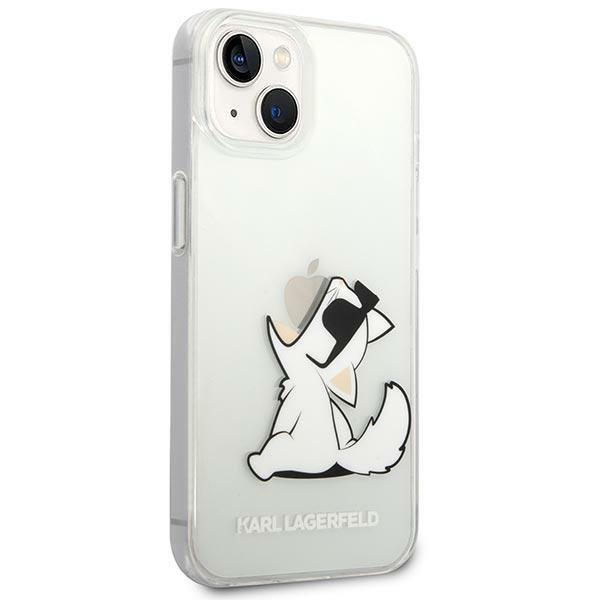 Karl Lagerfeld Choupette Fun Sunglasses - Etui iPhone 14 Plus (przezroczysty)