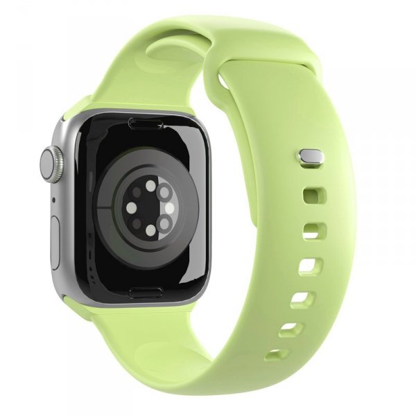 PURO ICON - Elastyczny pasek do Apple Watch 38/40/41/42 mm (S/M & M/L) (Matcha Green)