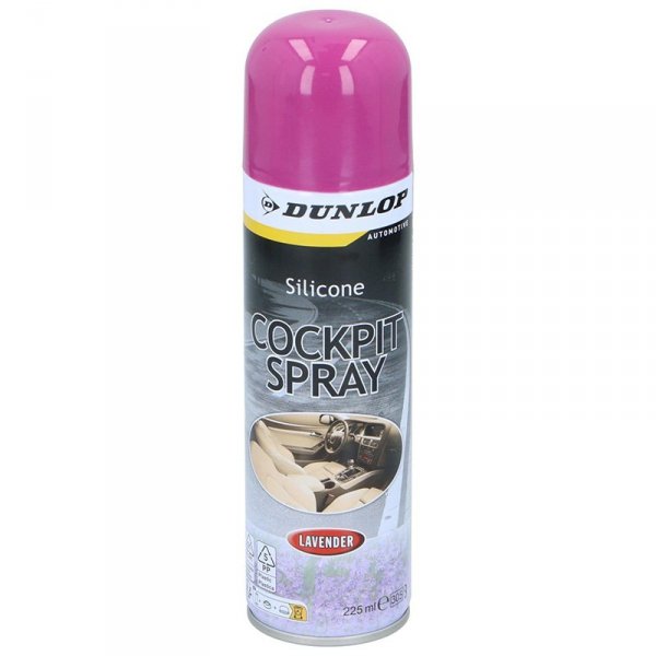 Dunlop - Spray do czyszczenia kokpitu 225 ml (lavender)
