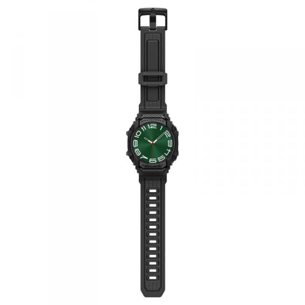 Spigen Rugged Armor Pro - Pasek + etui do Samsung Galaxy Watch Ultra 47 mm (Matte Black)