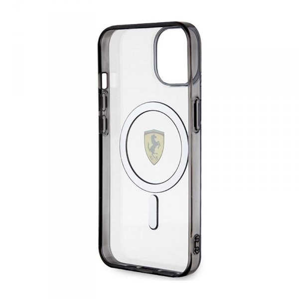 Ferrari Outline Magsafe - Etui iPhone 14 Plus (Przezroczysty)