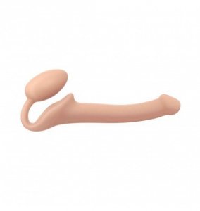 Strap-on-me Silicone bendable strap-on Flesh S