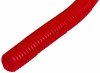 Peszel rura karbowana 23/28mm 50m czerwona do rur pex pp kabli przewodów 320N osłonowa