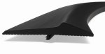 Uszczelka do progu bramy garażowej na piórowpust S2667 100x12,5mm 1mb EPDM  podłogowa guma progowa