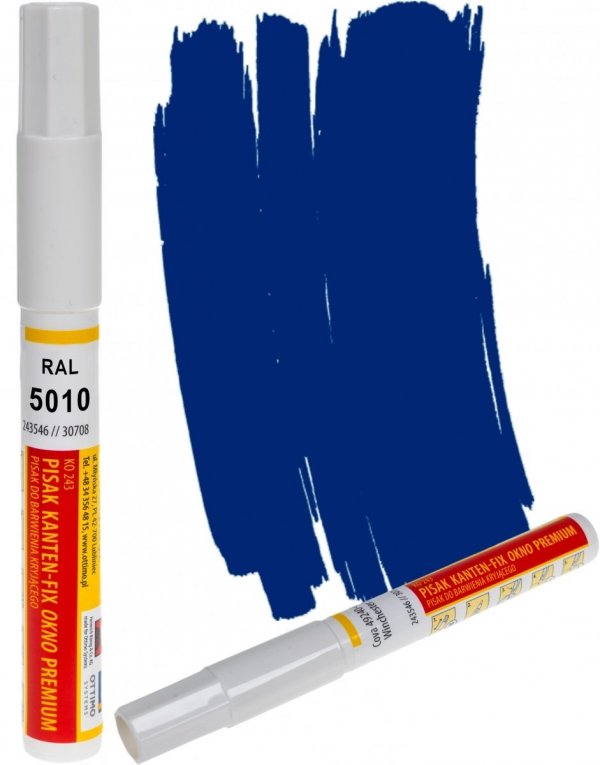 Kanten FIX RAL 5010 niebieski chagall Pisak retusz