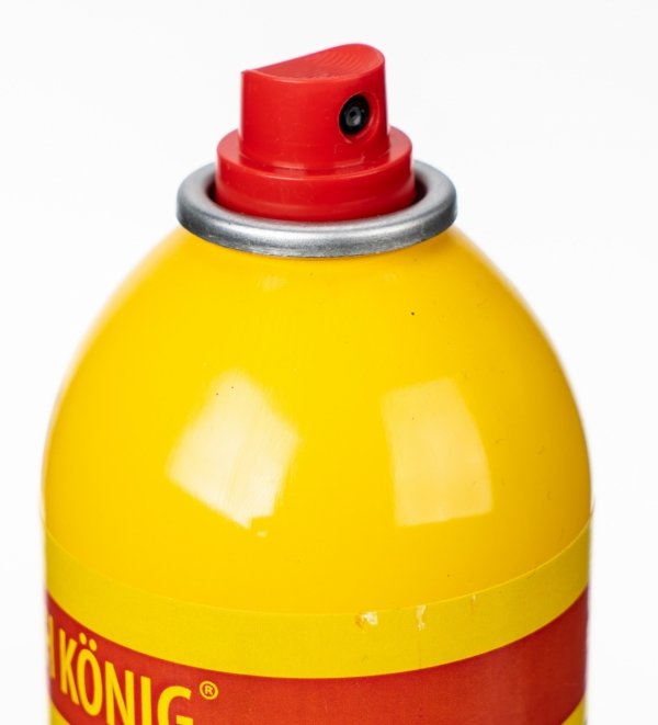 Ko 372 Lakier akrylowy kryjący RAL 9005 CZARNY głęboki półmat 400ml farba w spray'u