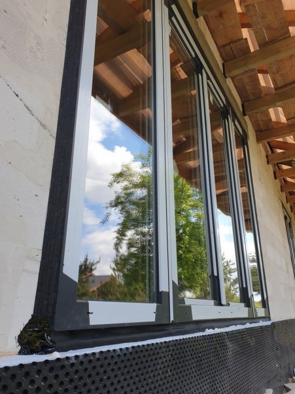 Rolka dociskowa folii okiennych membran 180x68mm