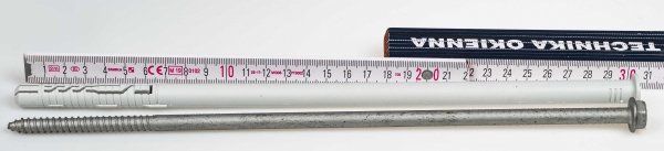 Kołek ramowy rozporowy 12x300 KLUCZ+TX torx 20szt