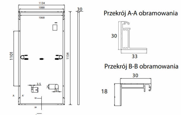 Panel fotowoltaiczny Leapton 460W Black Fram moduł
