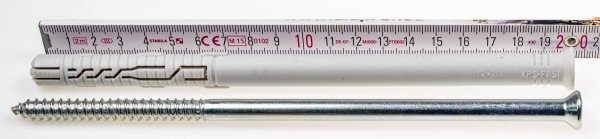 Kołki ramowe rozporowe 12x200 STOŻEK TX torx 25szt