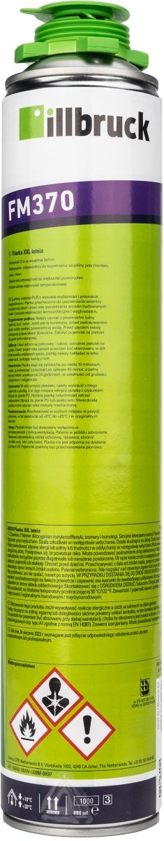 12x Piana Illbruck FM370 880ml montażowa XXL 65L