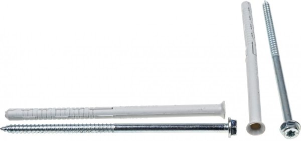Kołki ramowe rozporowe 8x140 KLUCZ+TX torx 50szt