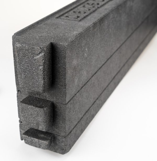 Podwalina 30x74x1175mm do okien drzwi profil cokołowy łączony Belka blaugelb Meesenburg Listwa parapetowa triotherm