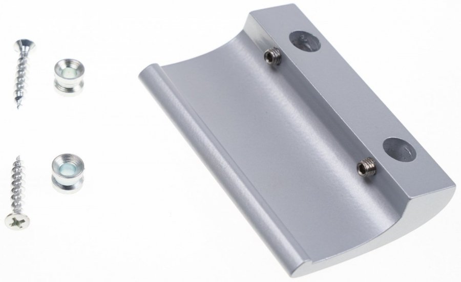 Fensterbeschläge & -schlösser Aluminium-Balkontürgriff Deluxe Weiß