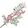 Gałązka Liście/Głód Ośnieżona 67cm KR1741 [55szt]