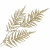Gałązka Brokat Paprotka Złota 80cm KR1617 [8szt]