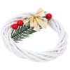 Wianek Wiklinowy Biały 15cm [ Komplet 50 sztuk ]