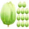 Główki Tulipan 12szt Zielony [ 5 Kompletów ]