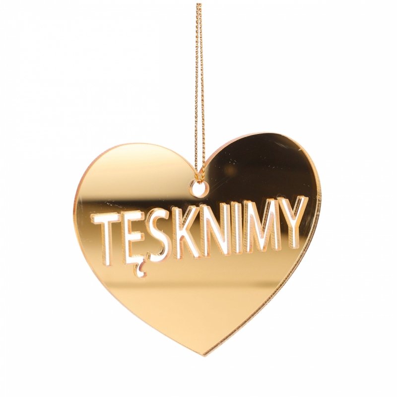 Zawieszka Na Znicz Tęsknimy 6cm Plexi [20szt]