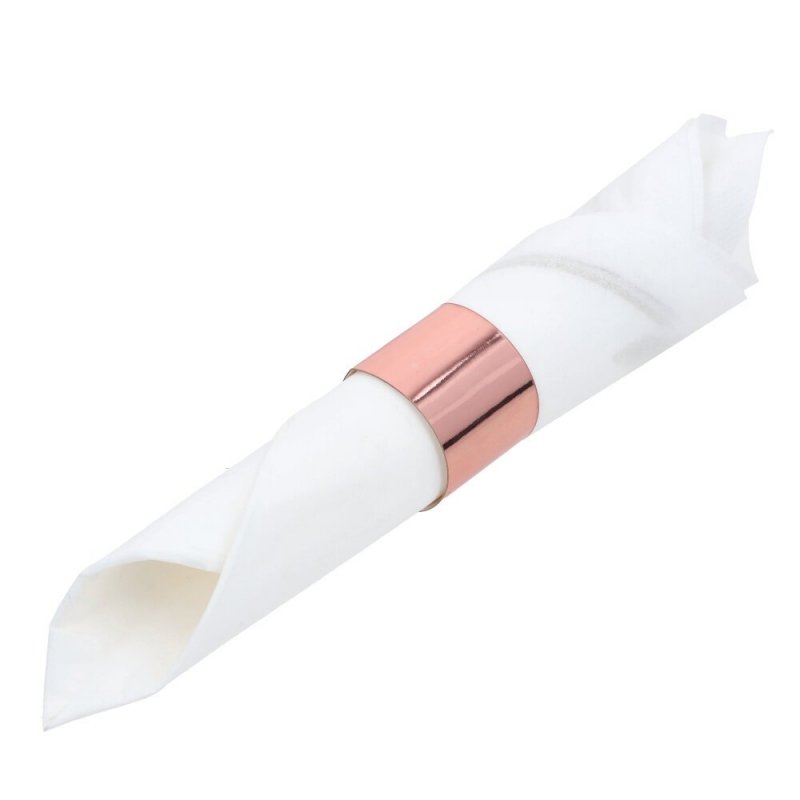 Obrączki Na Serwetki 3cm 6szt Rose Gold [ 200 Opakowań ]