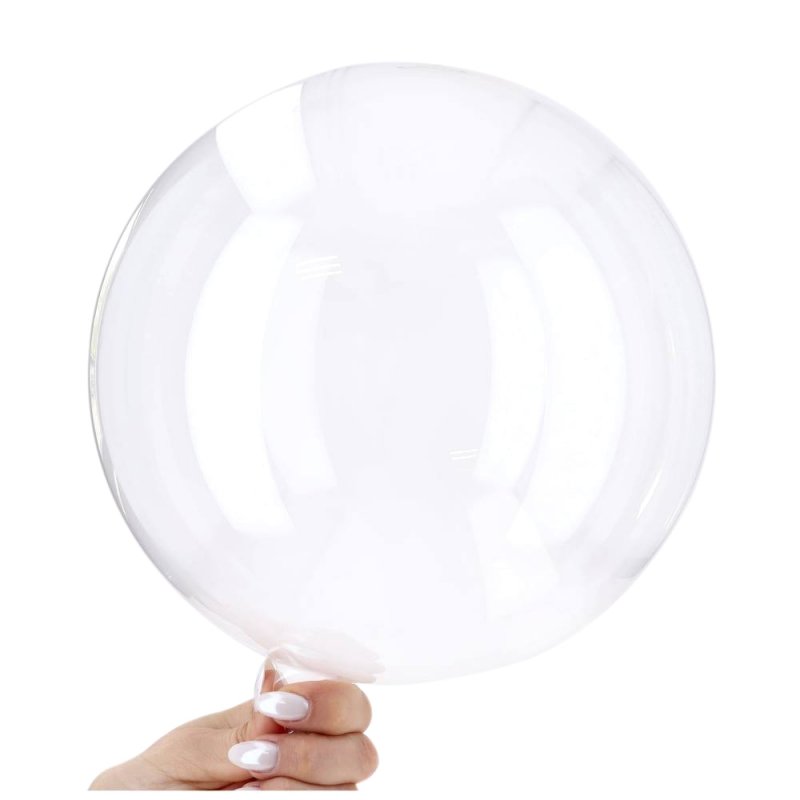 Balony Transparentny 25cm [20 kompletów]