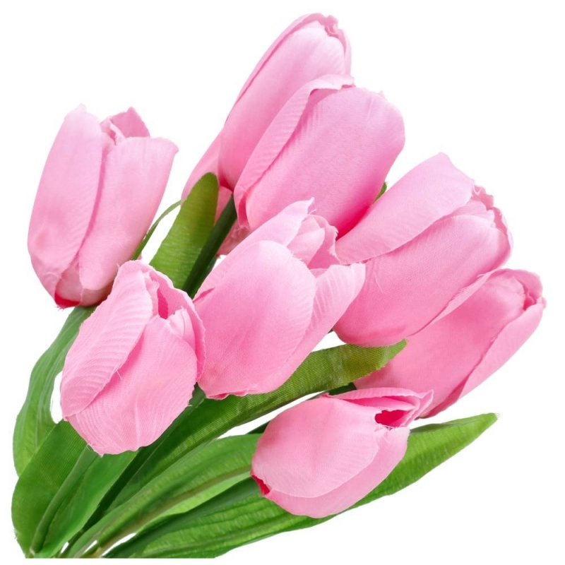 Bukiet Tulipanów Róż Materiałowe [10 sztuk]