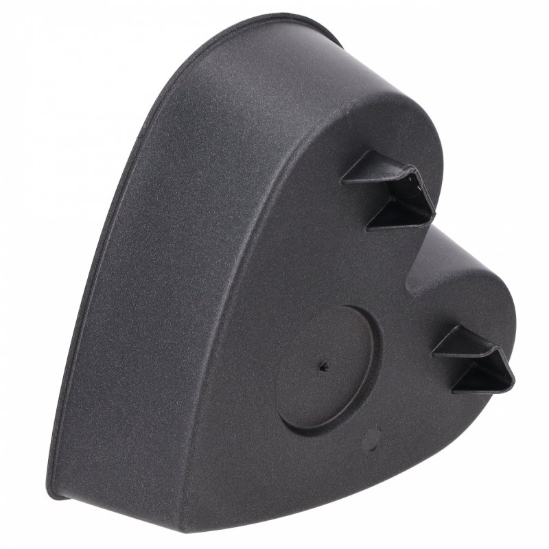 Doniczka Serce Na Nóżkach Grafit 23cmx22cm [5szt]