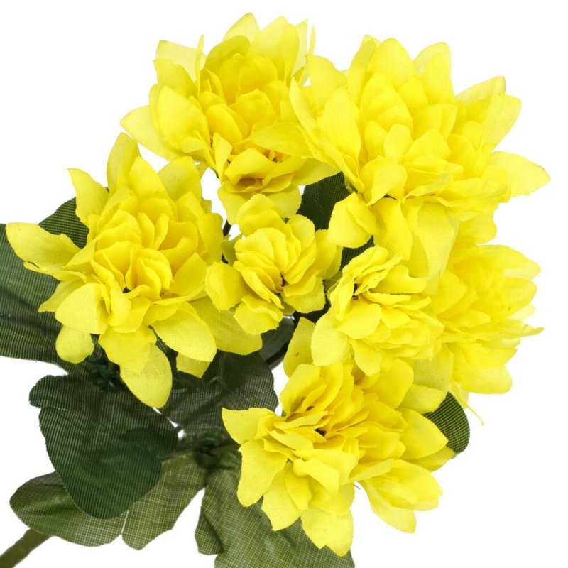 Bukiet Sztuczne Kwiaty Żółte [ 10szt ]