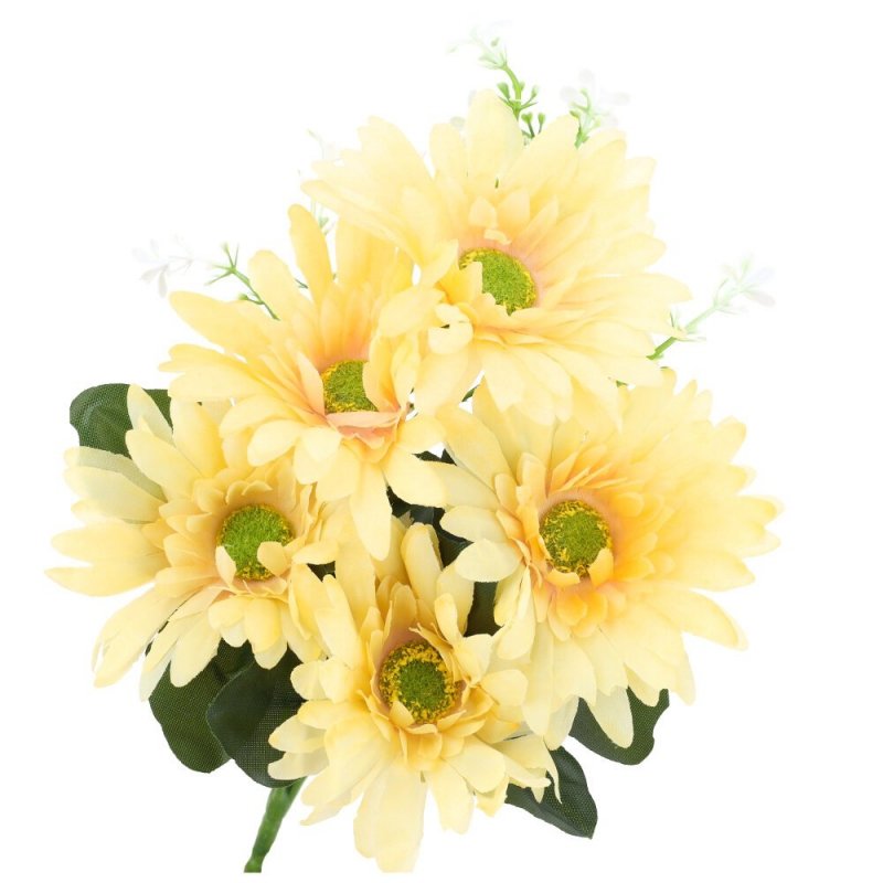 Gerbera Bukiet Kwiatów Żółtych [ 10szt ]