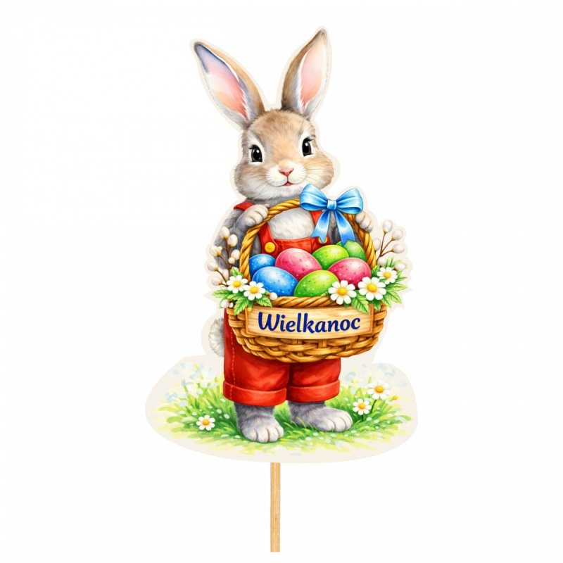 Topper Kólik Koszyk Wielkanoc [20szt]
