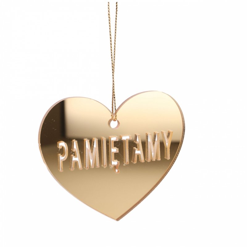 Zawieszka Na Znicz Pamiętamy 6cm Plexi [100szt]