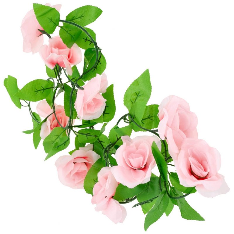 Girlanda Kwiaty Różowe 2,35m [60 sztuk]