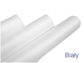 Flizelina Kolor Biały 50cm/7m [Zestaw - 5 sztuk]