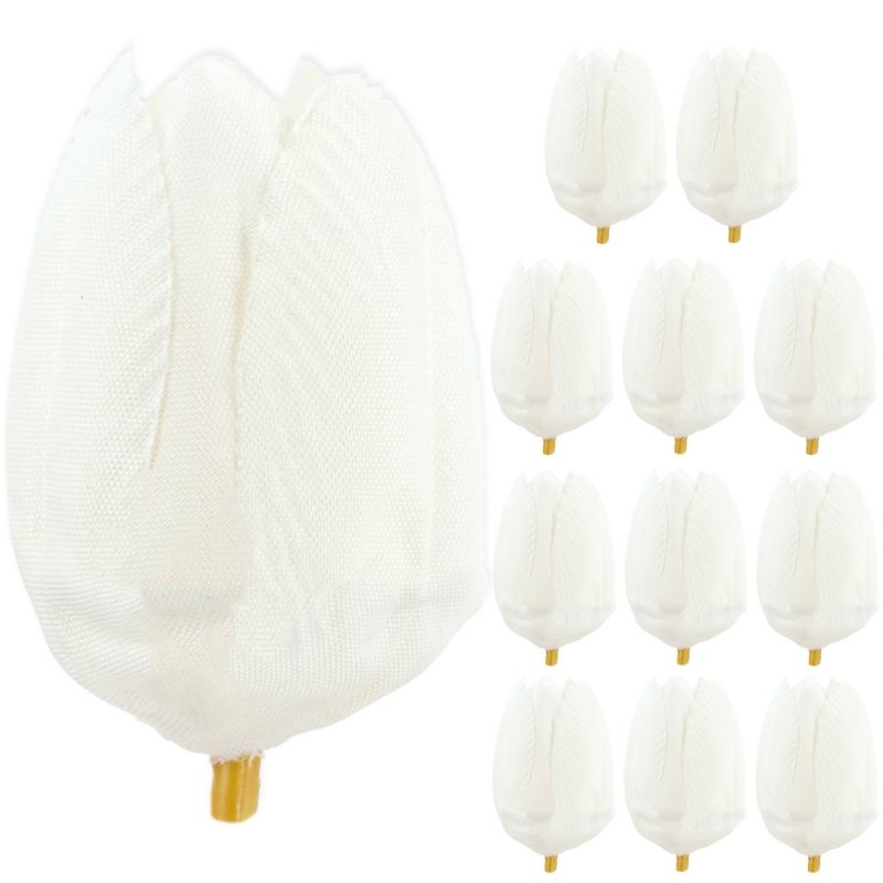 Główki Tulipan 12szt Biały [ 30 Kompletów ]