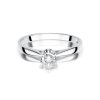Pierścionek złoty 585 z brylantem 0,05ct zaręczynowy W-426