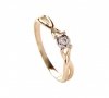 Pierścionek z brylantem 0,03ct  PR. 585
