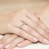 Pierścionek złoty 585 z brylantami 0,36ct W-200 zaręczynowy