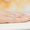 Pierścionek złoty 585 z brylantami 0,18ct zaręczynowy W-416
