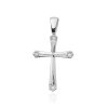 Zawieszka złota 585 krzyżyk z brylantami 0,02ct K-1