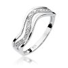 Pierścionek złoty 585 z brylantami 0,06ct W-116