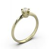 Pierścionek złoty 585 brylant 0,15ct zaręczynowy BR-004B2