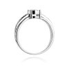 Pierścionek złoty 585 z brylantami 0,25ct W-302