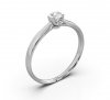 Pierścionek złoty 585 brylant 0,11ct zaręczynowy BR-094B2
