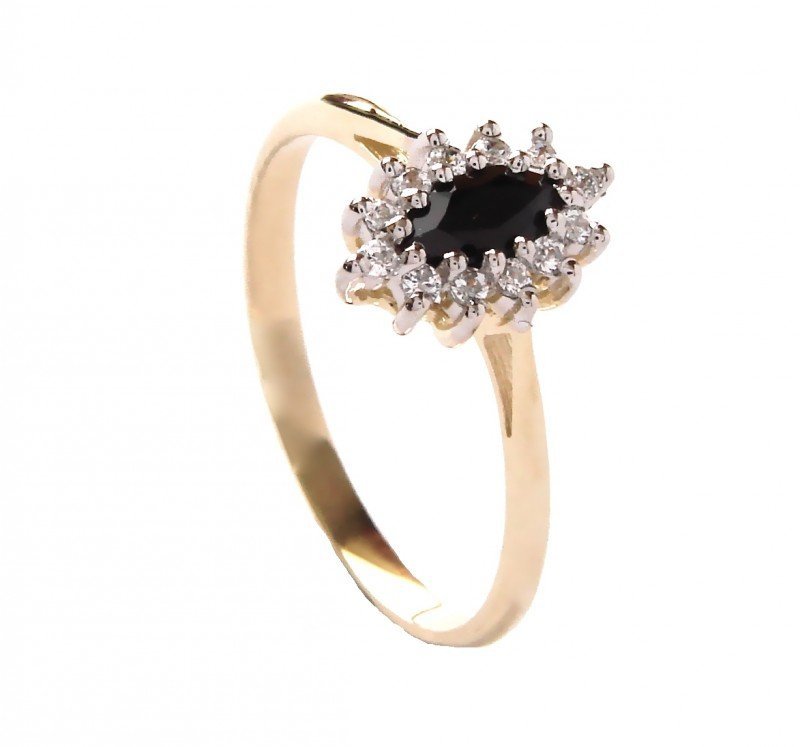 ARTES-Pierścionek z brylantami B-93 PR. 585