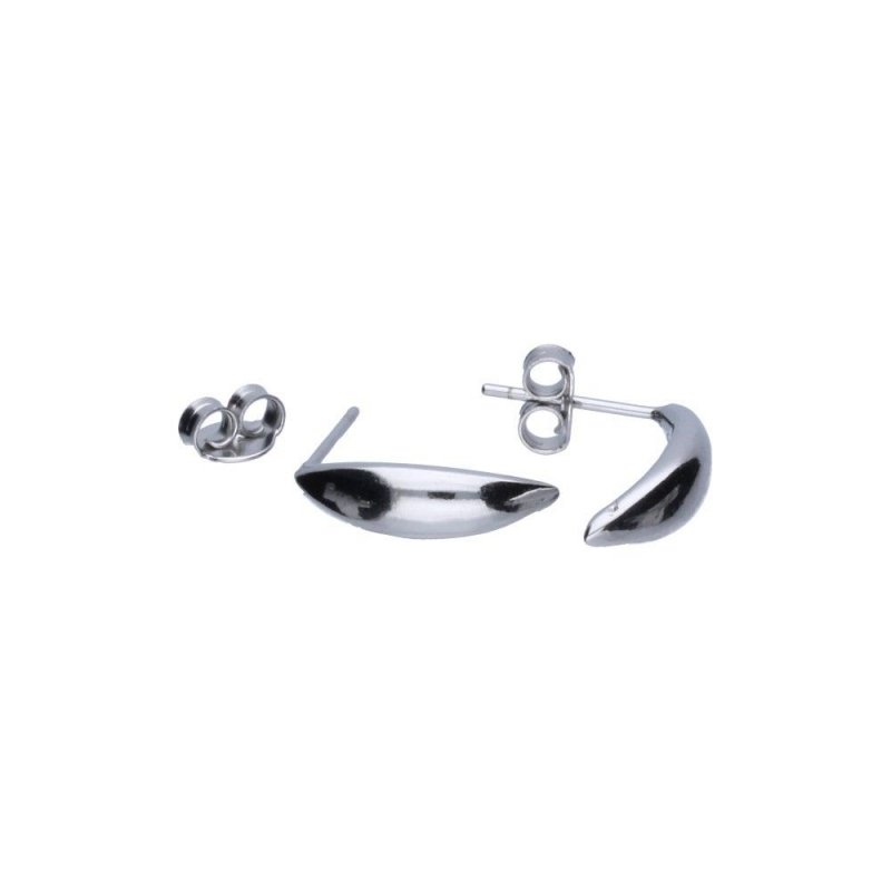 KOLCZYKI SREBRNE 925 GŁADKIE KRESKI